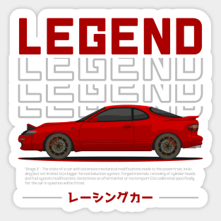 Tuner Red MK5 Celica Superior JDM Sticker